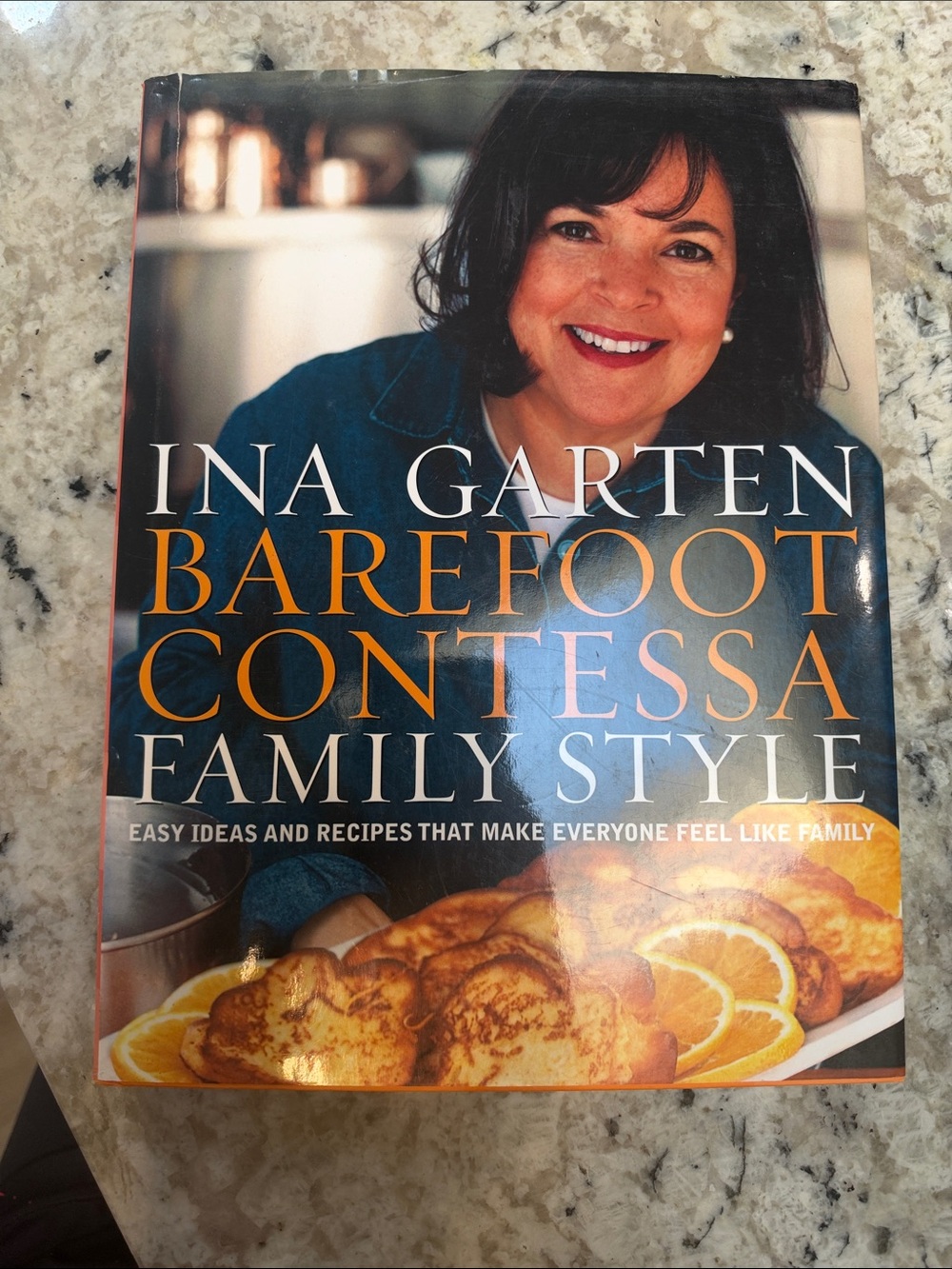 Barefoot Contessa Family Style Cookbook - Blue Cover by